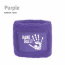 Schweiarmband Handball!-Collection purple