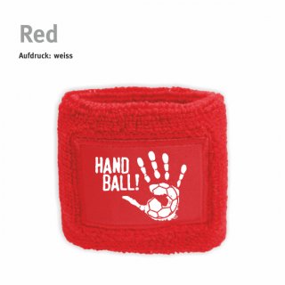 Schweiarmband Handball!-Collection red