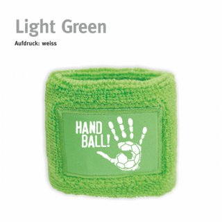 Schweiarmband Handball!-Collection light green