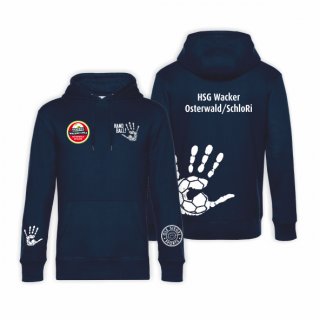 HSG WOS HB Hoodie Lady navy blue/wei