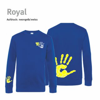 Sweater Handball!-Collection Unisex royal