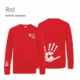Sweater Handball!-Collection Kids rot