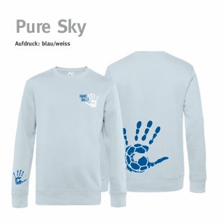Sweater Handball!-Collection Unisex pure sky