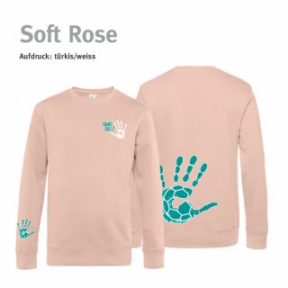 Sweater Handball!-Collection Unisex soft rose