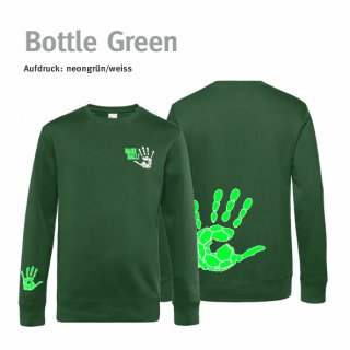 Sweater Handball!-Collection Unisex bottle green