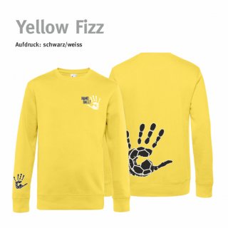 Sweater Handball!-Collection Unisex yellow fizz