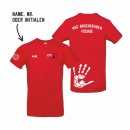 HSG Bruchgraben Fchse Basic T-Shirt Unisex rot S inkl....