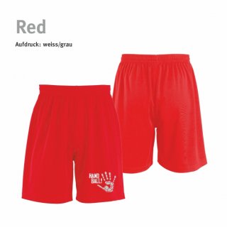 Short Handball!-Collection Unisex red