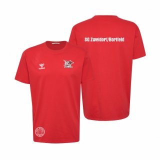 <-neu-> SG ZB HMLGO 2.0 Cotton T-Shirt S/S Unisex true red