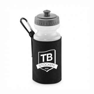 <-neu-> TB Stcken Basic Trinkflasche mit Halter black