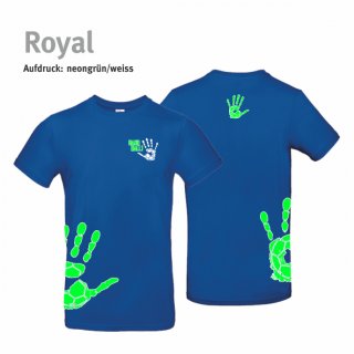 T-Shirt Handball!-Collection Unisex royal